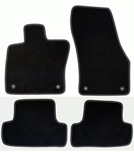 Autoteppich-Set Brillant schwarz für VW T-Roc