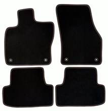 Autoteppich-Set Brillant schwarz für Seat Ateca
