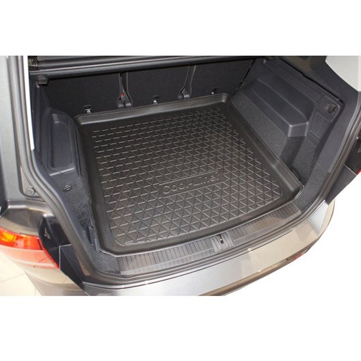 Premium Kofferraumwanne für VW Touran II 9.2015- / 5-Sitzer und 7-Sitzer mit umgelegter 3. Reihe