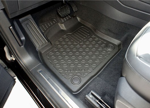 Premium Fußraumschalen für VW Tiguan II 4.2016-