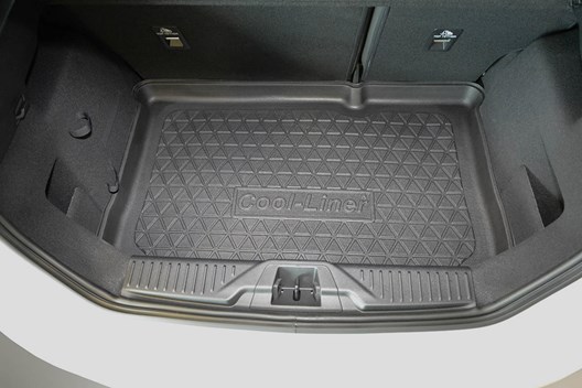 Premium Kofferraumwanne für Ford Fiesta '18 7.2017- / für Modelle OHNE Varioboden (vertiefte Ladefläche)
