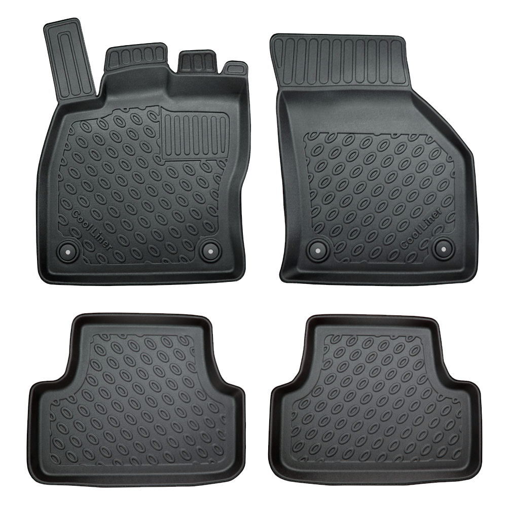 Premium Fußraumschalen für Seat Leon III (5F) - Auto Ausstattung Shop