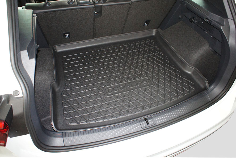 2007-2015 Kofferraummatte mit Ladekantenschutz für VW Tiguan 1 5N Bj
