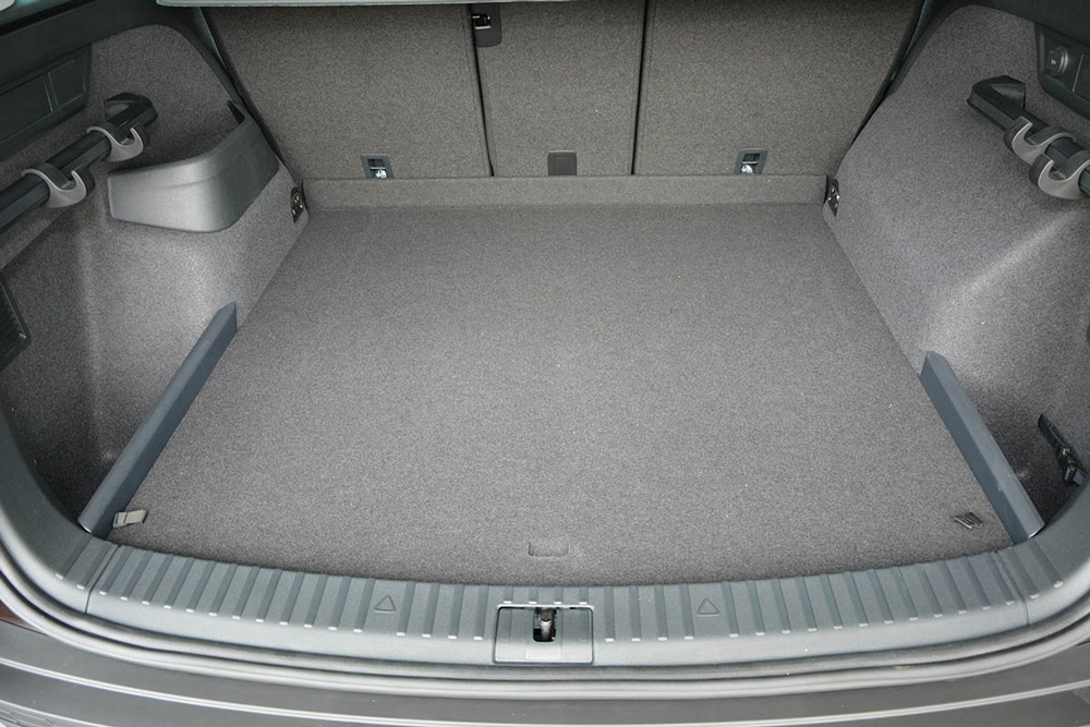 Gummi Kofferraumwanne Für Skoda Kodiaq 5-Sitzer 2019-2024 - Graue Schutzmatte