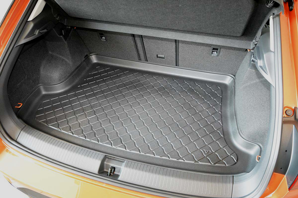ELMASLINE 3D Kofferraumwanne für VW T-Roc ab 2022 (Facelift) OBERER  LADEBODEN –  – Passgenaue Automatten