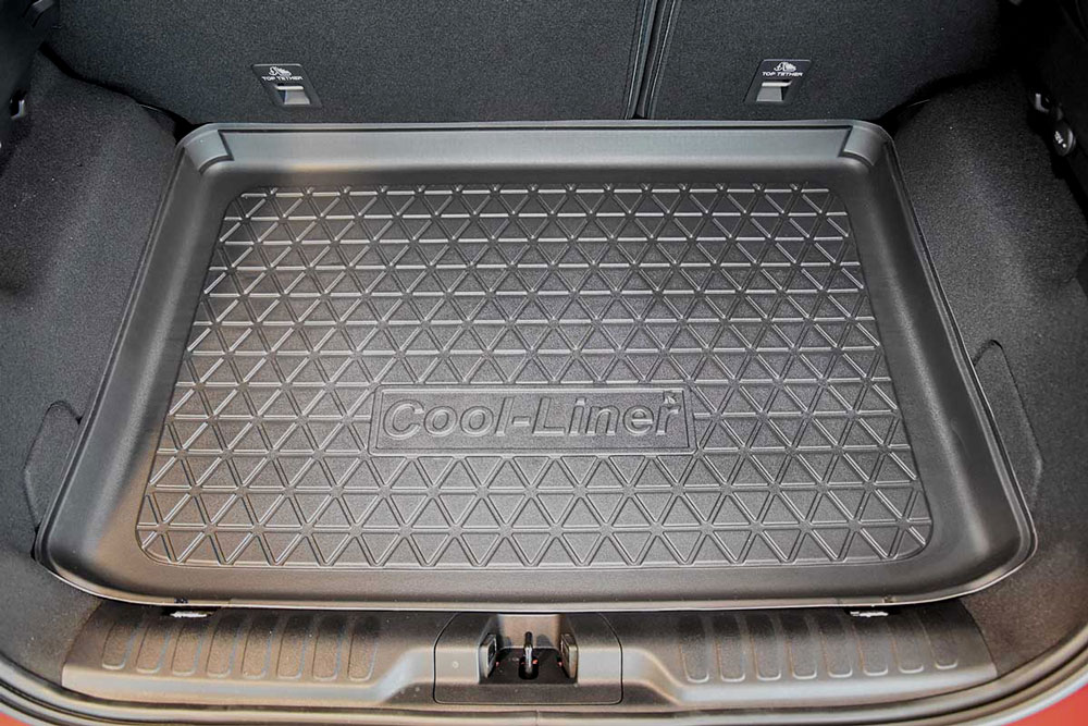 SMK Kofferraumwanne Kofferraummatte passt für Ford Puma ab 2019  antirutschmatte Auto Kofferraum schutzmatte für alle Jahreszeiten, die vor  Schmutz und