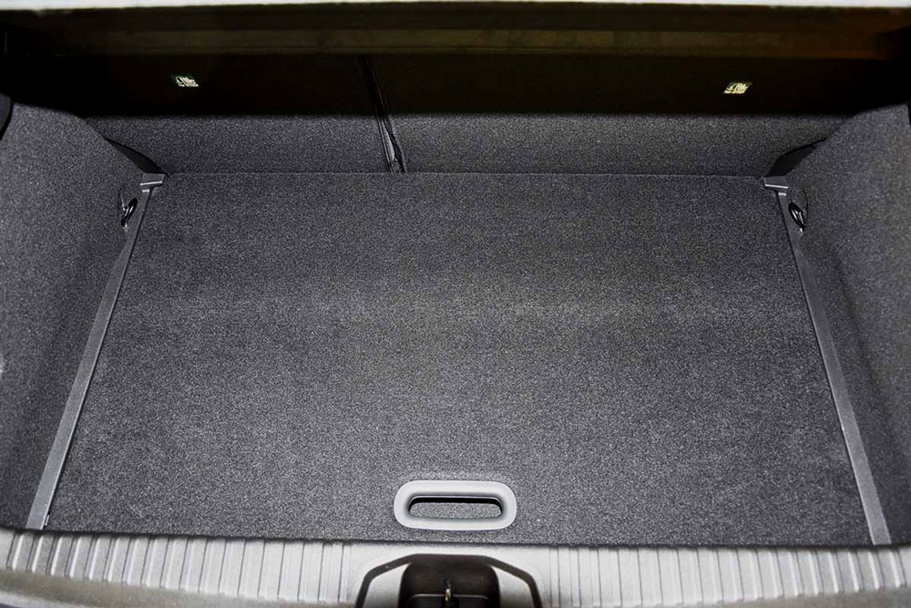 Kofferraummatte Antirutisch passend für den Renault Clio 5 Kofferraumboden  2019-> Kofferraumwanne von gummi