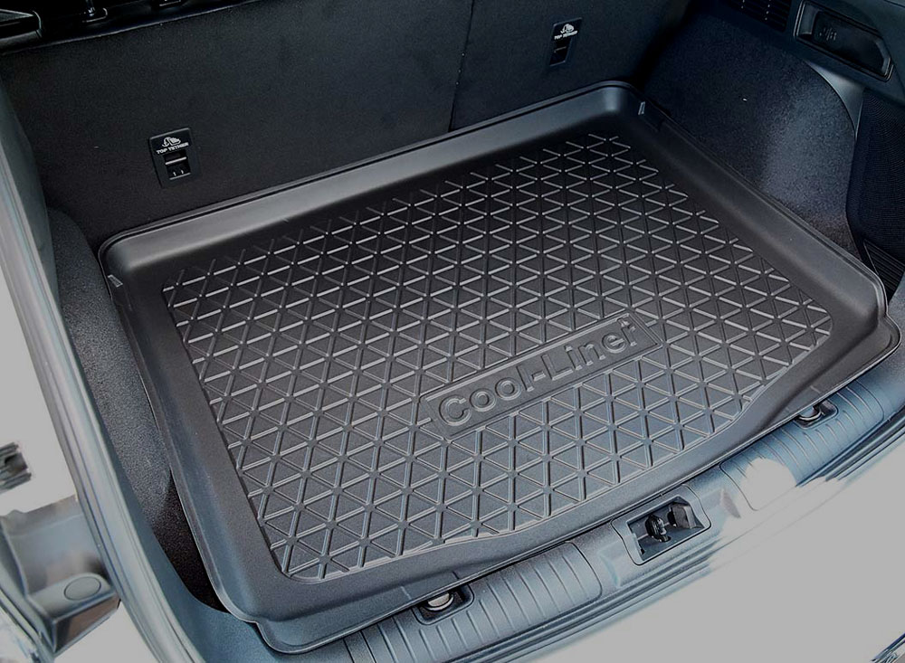 Passgenaue Kofferraumwanne für Ford Kuga, der hohe Kofferraumschutz gegen  Schmutz, Nässe und Beschädigung