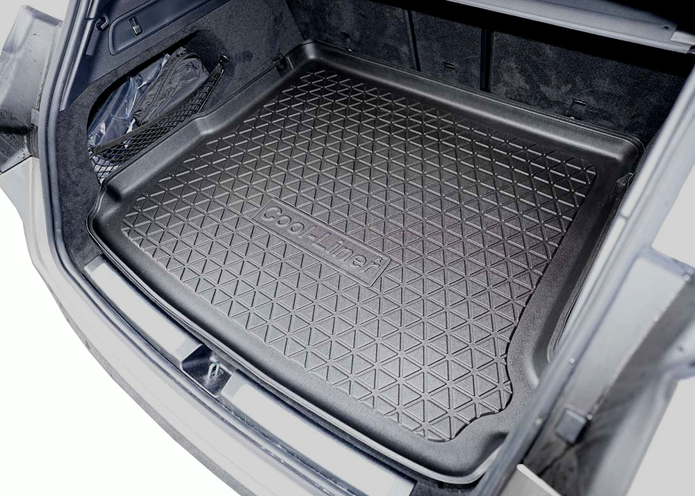 Kofferraummatte mit Ladekantenschutz für Mercedes GLC / EQC