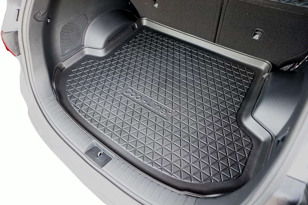Kofferraummatte Kofferraum Matte Für Hyundai Für Santa Fe 7-Sitz