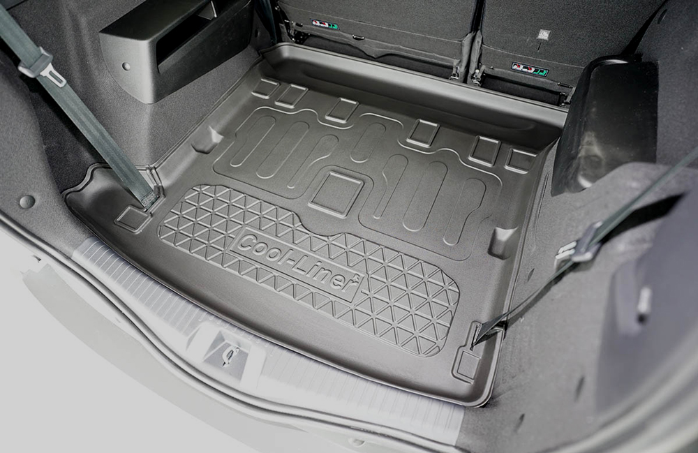 ELMASLINE 3D Kofferraumwanne für Dacia Jogger 2022-2024, Kofferraummatte
