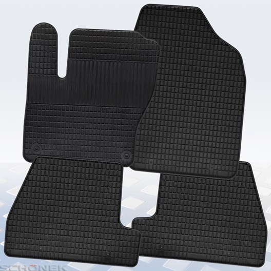 Fußmatten schwarz für Ford Focus III