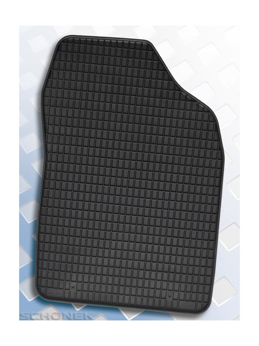 Fußmatten schwarz für Ford Focus III vorne rechts Detailansicht