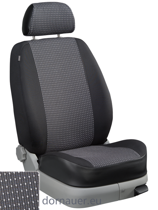 Passform-Sitzbezug Dessin Madrid anthrazit