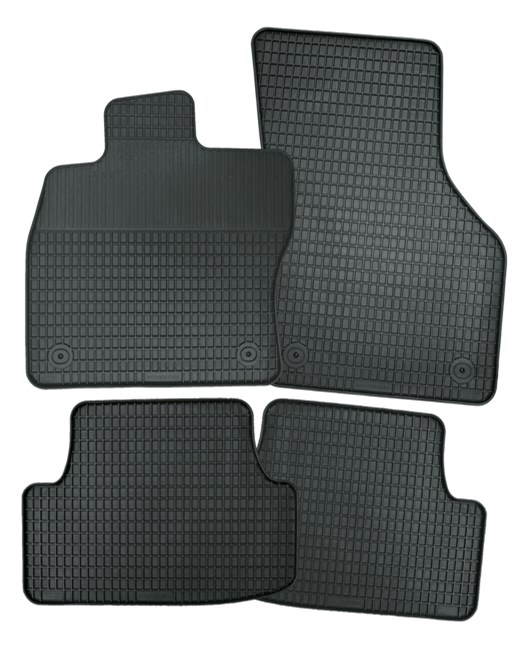 Premium Doppelziernaht Fußmatten für Seat Leon 3 5F 5-Türer ST FR