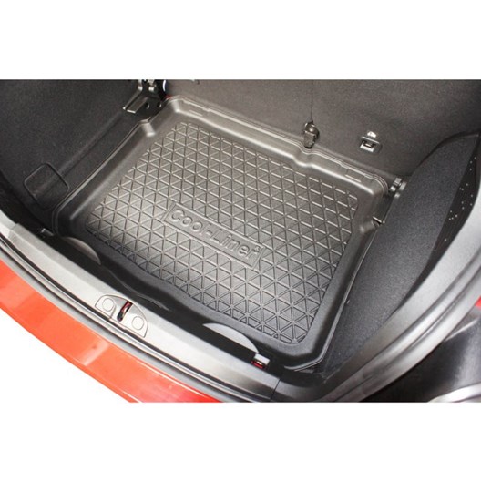 Premium Kofferraumwanne für Fiat 500X 2.2015- / für vertiefte und erhöhte Ladeboden-Position passend