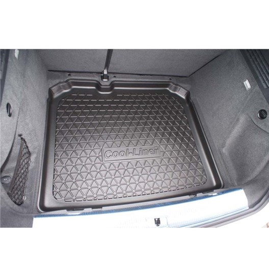 Kofferraumwanne Audi Q3 8.2011- / für Modelle mit vertiefter Ladefläche (für Modelle ohne Notrad)