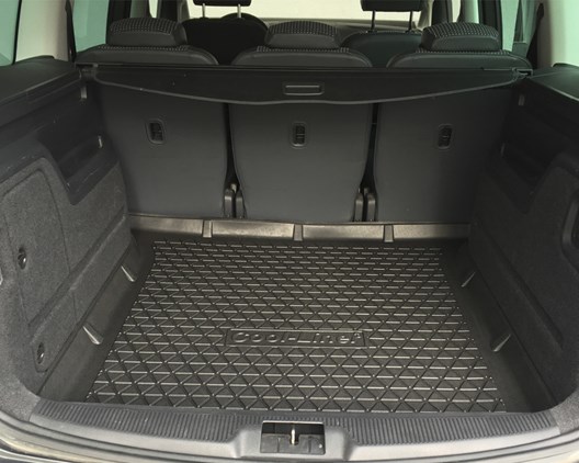Premium Kofferraumwanne VW Sharan und Seat Alhambra 9.2010- / für 5-Sitzer ohne 3. Reihe