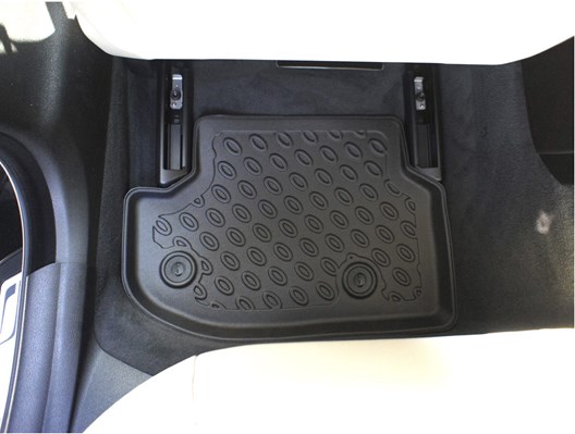 Premium Fußraumschalen für BMW 5er (F10/F11) Facelift ohne xDrive