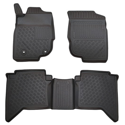 Premium Fußraumschalen für Toyota Hilux (N25/N2) Double Cab