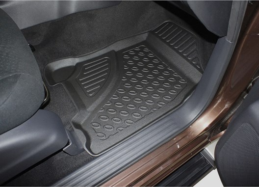 Premium Fußraumschalen für Nissan Navara (NP300) Double Cab 1.2016- / Renault Alaskan 9.2017-