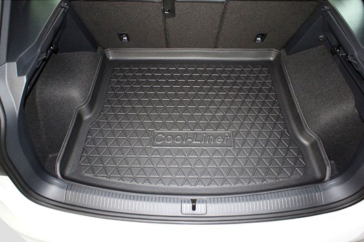 Design Gummi Kofferraumwanne Kofferraummatte VW Tiguan 5 Sitzer oben