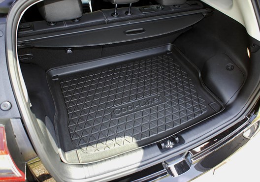 Premium Kofferraumwanne für Kia Niro 8.2016- / für erhöhte Ladefläche - für Modelle mit und ohne Subwoofer
