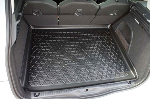 Premium Kofferraumwanne für Citroen C4 Picasso II 6.2013- / mit erhöhter Ladefläche