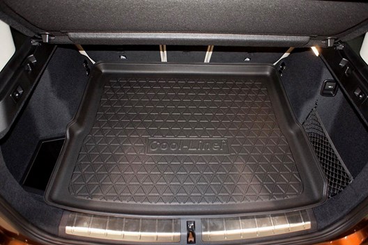 Premium Kofferraumwanne für BMW X1 (F48) 10.2015- / für Modelle mit verschiebbaren Rücksitzen