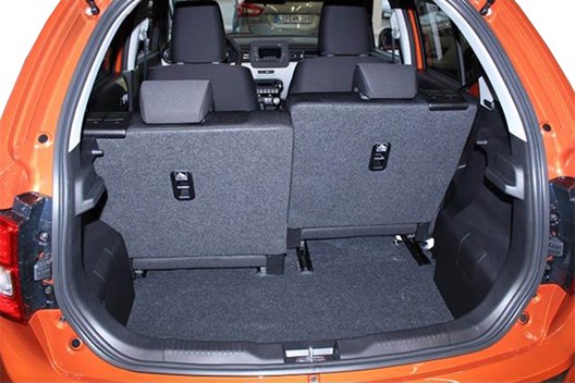 Kofferraum Suzuki Ignis III 1.2017-  mit verschiebbaren Rücksitzen