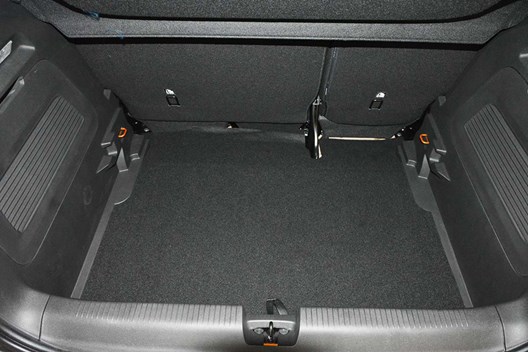 Kofferraum Opel Crossland X 6.2017- / Modelle OHNE Varioboden (vertiefte Ladefläche)