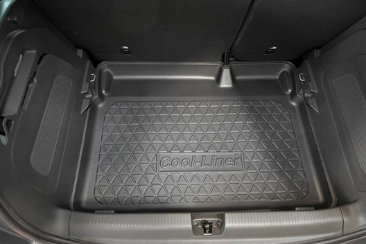 Premium Kofferraumwanne für Opel Crossland X 6.2017- / für Modelle OHNE Varioboden (vertiefte Ladefläche)