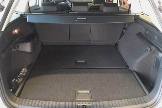 Kofferraum Skoda Kodiaq 3.2017- / 5-Sitzer -> Modelle OHNE Varioboden sowie mit Varioboden in OBERSTER Position