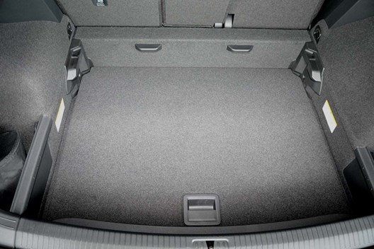 Kofferraum VW Tiguan II 4.2016- / Modelle MIT Varioboden in UNTERSTER Position (nicht passend für Modelle mit Reserverad)