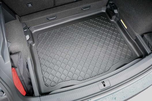 LITE Kofferraumwanne für VW Tiguan II 4.2016- / für Modelle MIT Varioboden in UNTERSTER Position (nicht passend für Modelle mit Reserverad)