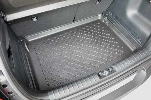 LITE Kofferraumwanne für Kia Stonic 10.2017- / für Modelle mit vertiefter Ladefläche (= ohne bzw. unter Varioboden)