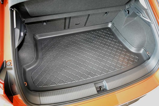 LITE Kofferraumwanne für VW T-Roc 12.2017- / für Modelle mit Varioboden in oberster Position