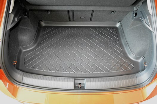 LITE Kofferraumwanne für VW T-Roc 12.2017- / für Modelle mit Varioboden in oberster Position