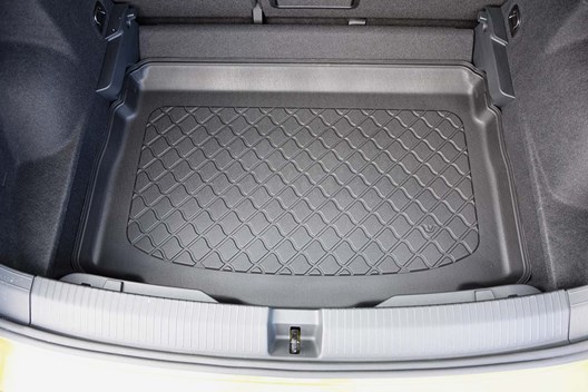LITE Kofferraumwanne für VW T-Roc 12.2017- / für Modelle mit Varioboden in UNTERSTER Position