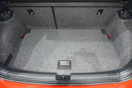 Premium Kofferraumwanne für Audi A1 (GB) Sportback 7.2018- / für Modelle mit Varioboden auf HÖCHSTER Ebene