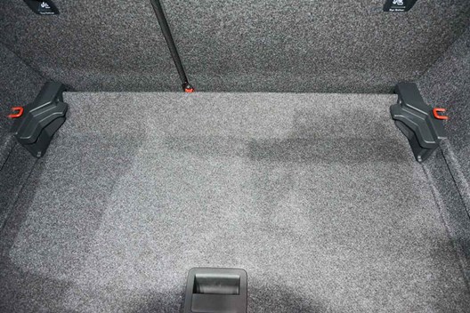 Kofferraum VW Polo VI 2G (AW) 9.2017- / Modell mit Varioboden auf TIEFSTER Ebene