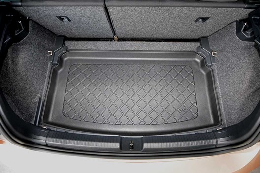 LITE Kofferraumwanne für VW Polo VI 2G (AW) 9.2017- / für Modelle mit Varioboden auf TIEFSTER Ebene