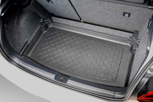 LITE Kofferraumwanne für VW Polo VI 2G (AW) 9.2017- / für Modelle mit Varioboden auf TIEFSTER Ebene