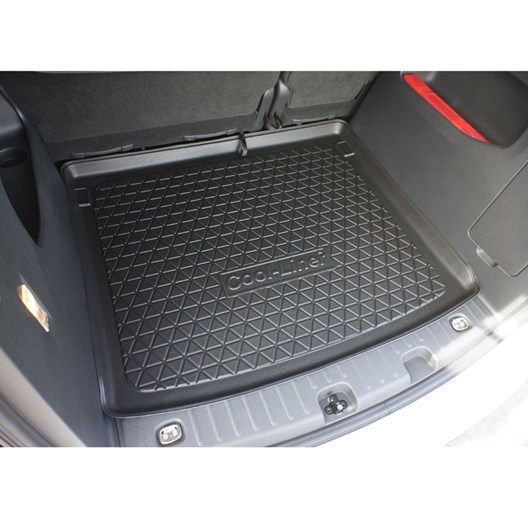 Premium Kofferraumwanne VW Caddy 5-Sitzer MIT Kunststoffverkleidung an den Seitenwänden