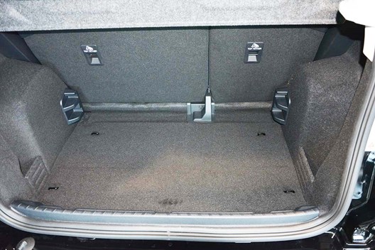 Kofferraum Ford EcoSport III 2.2018- / Modell MIT Varioboden auf unterster Ebene sowie OHNE Varioboden