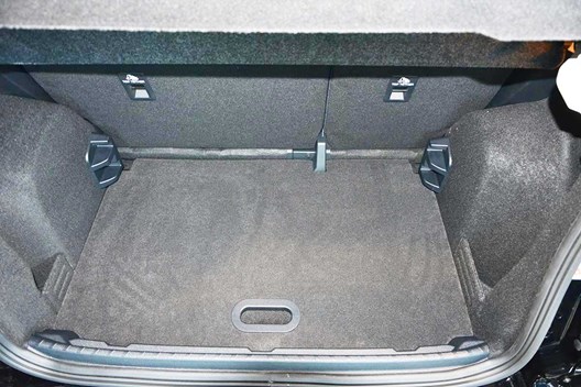 Kofferraum Ford EcoSport III 2.2018- / Modell MIT Varioboden auf unterster Ebene sowie OHNE Varioboden