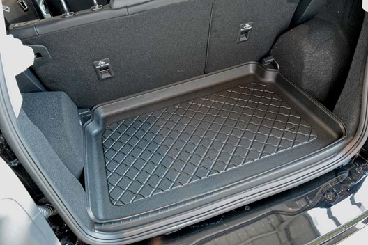 Öko Leder Kofferraummatte Kofferraumteppich für Ford Ecosport III