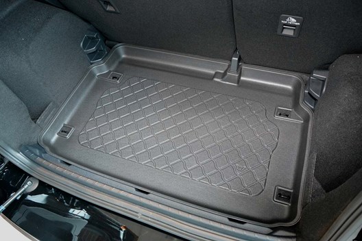 LITE Kofferraumwanne für Ford EcoSport III 2.2018- / für Modelle MIT Varioboden auf unterster Ebene sowie OHNE Varioboden