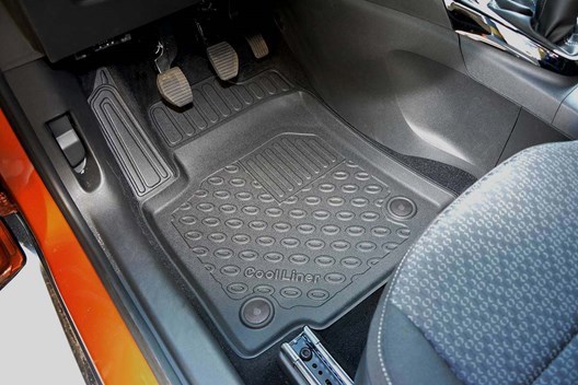 Premium Fußraumschalen für Opel Crossland X 6.2017- / Citroen C3 Aircross II 11.2017-