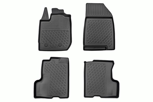 Premium Fußraumschalen für Dacia Duster II 1.2018-